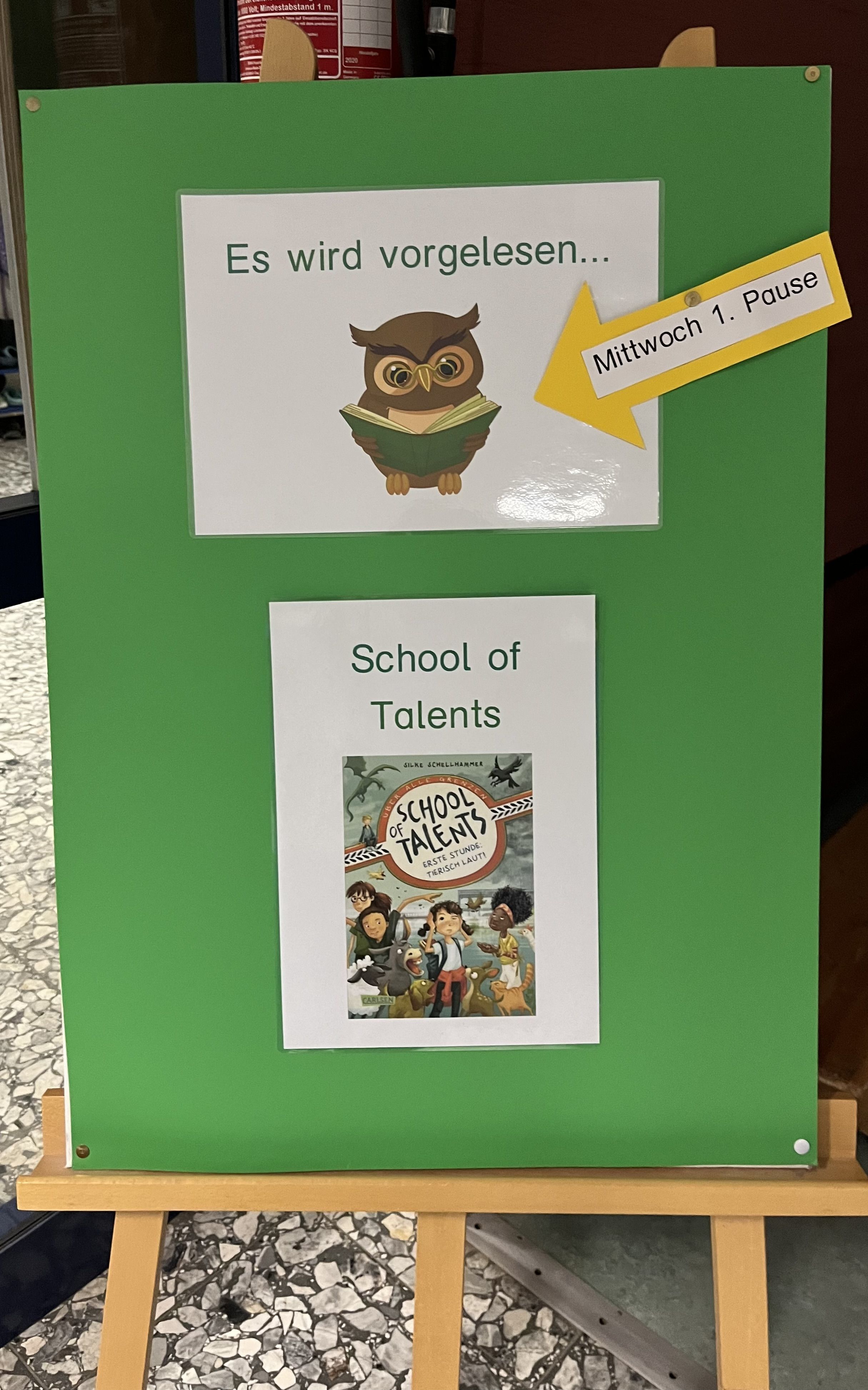 Foto Vorlesepause