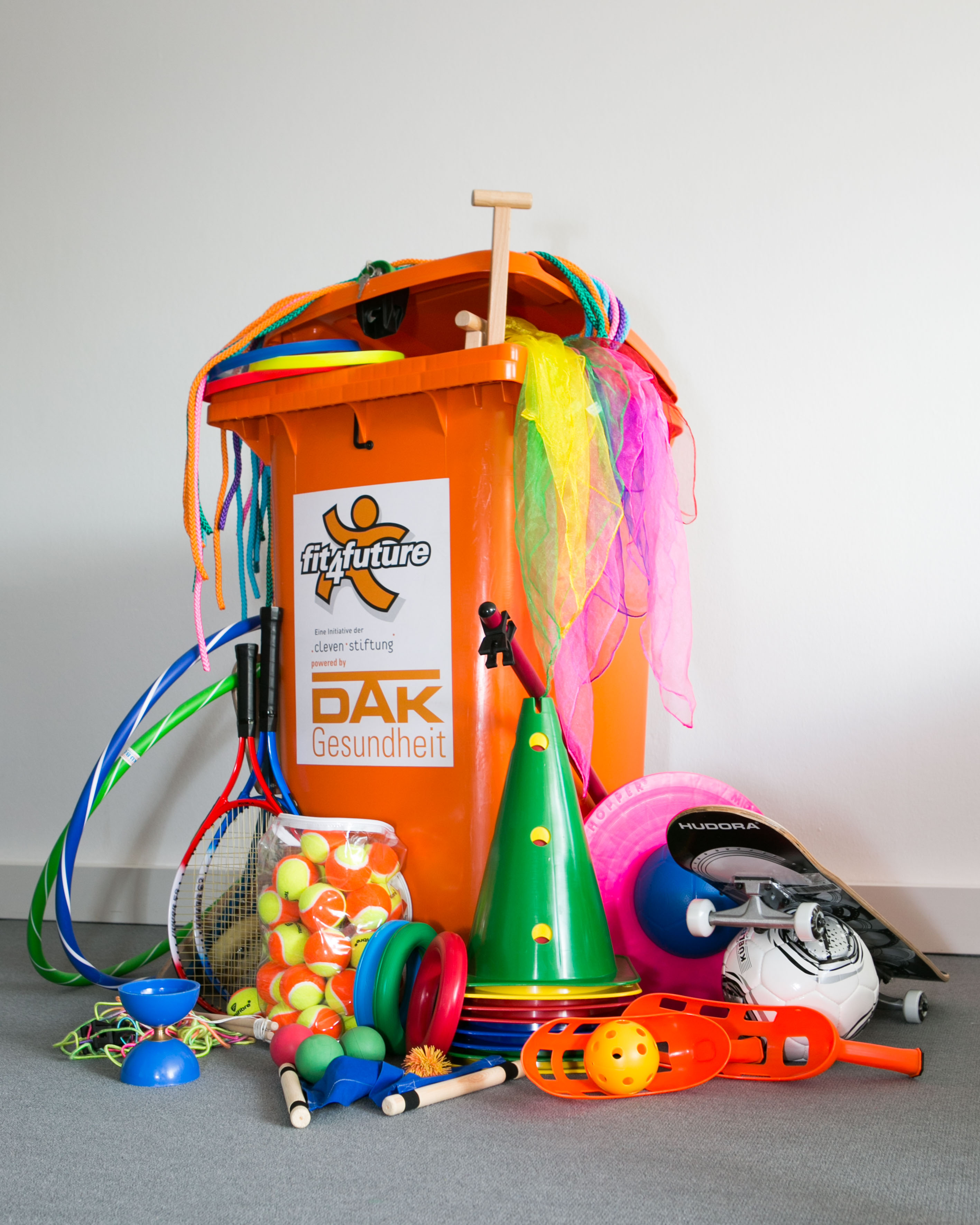 fit4future powered by DAK Gesundheit Spieltonne